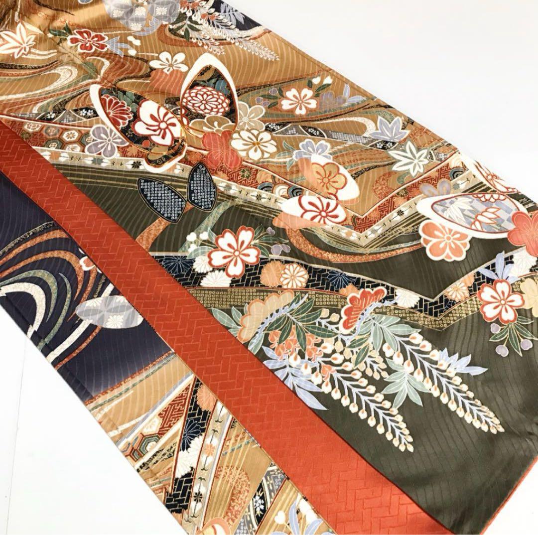 【卒業式・成人式】振袖 袴 セット 身丈166.5cm 裄66.8cm