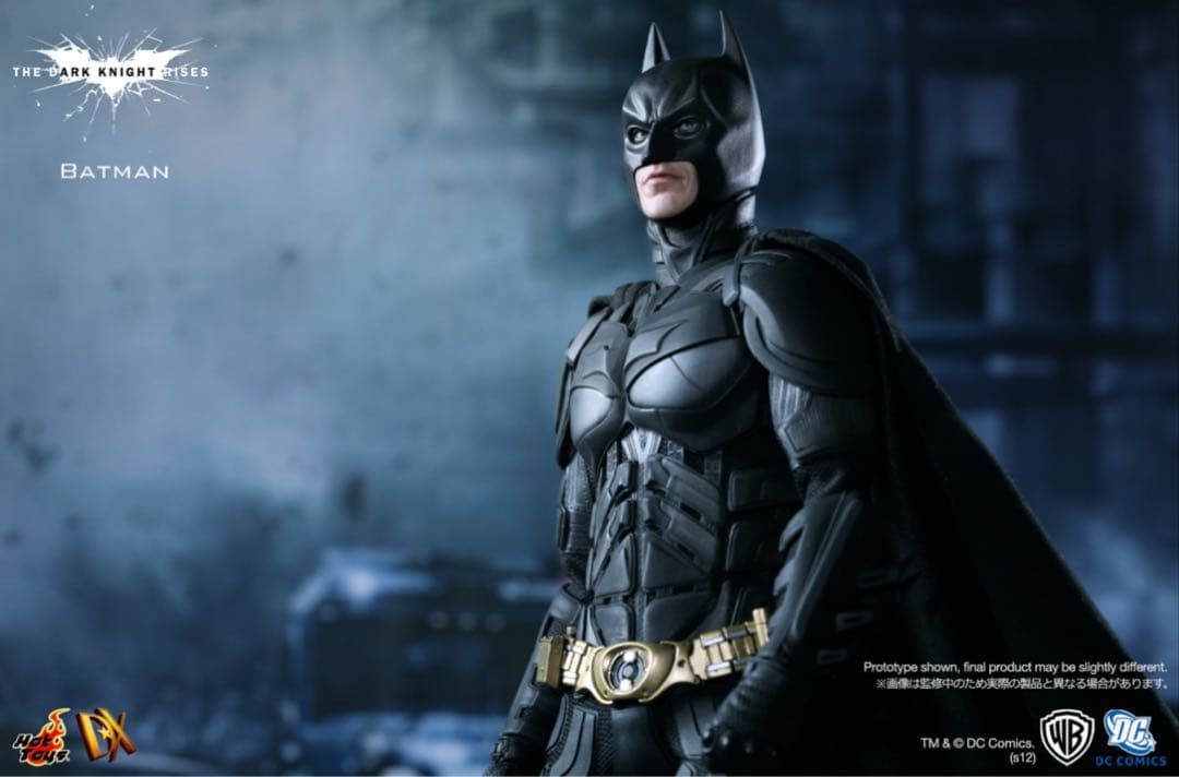 ムービー•マスターピース『ダークナイトライジング』バットマン　DX12　1/6