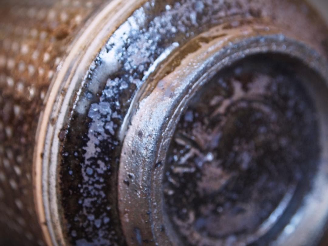 新作★中里太亀【師＆父：中里隆】三島唐津湯のみ