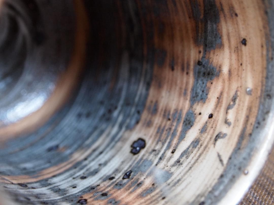 新作★中里太亀【師＆父：中里隆】三島唐津湯のみ