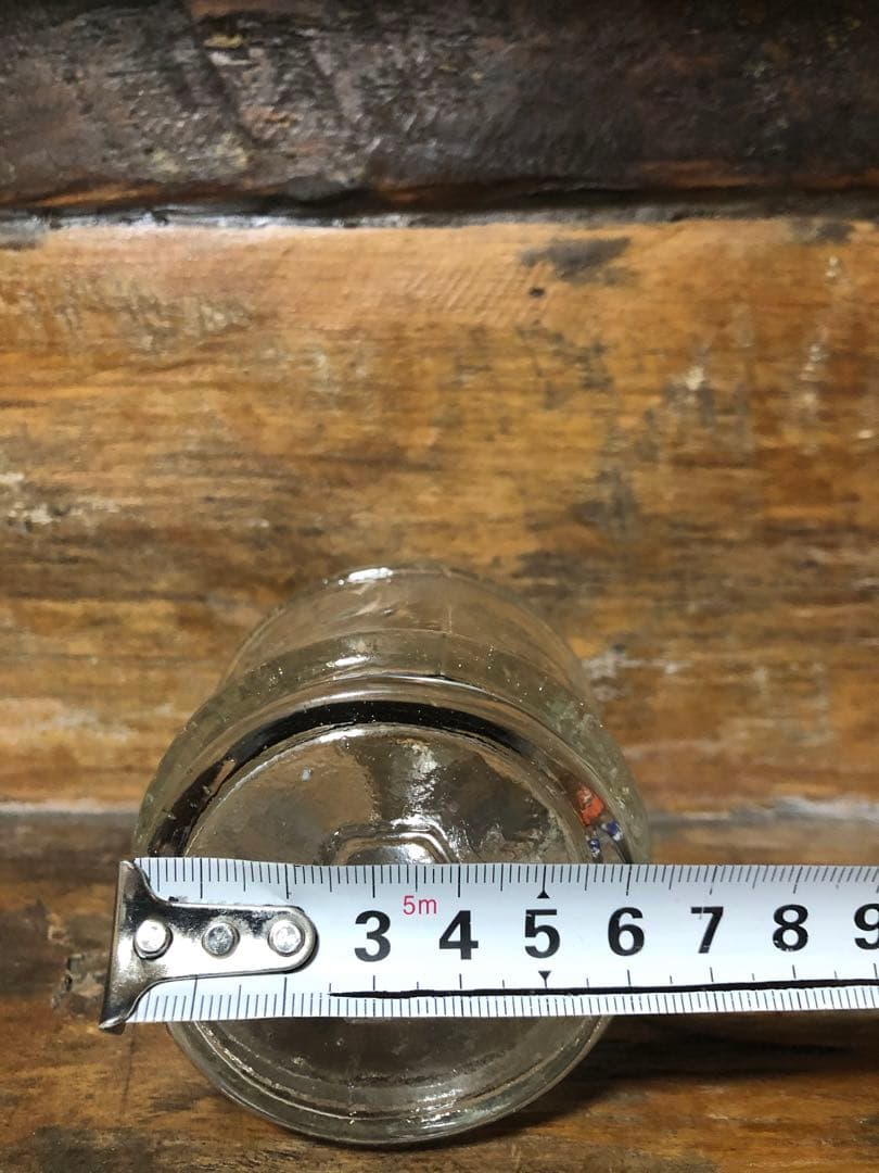 ガラス瓶　レトロ