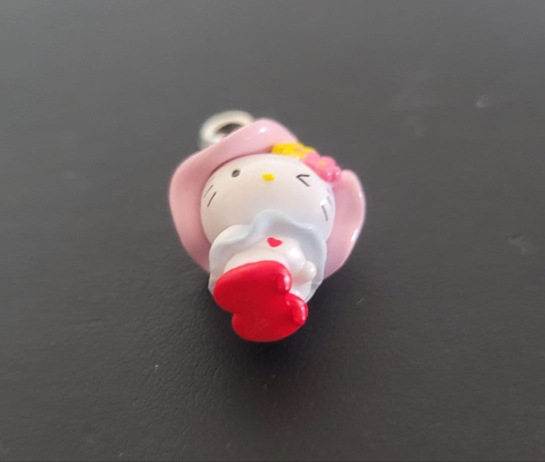 レア ご当地キティ　東京限定　銀座カンカン娘　ファスナーマスコット 2007年