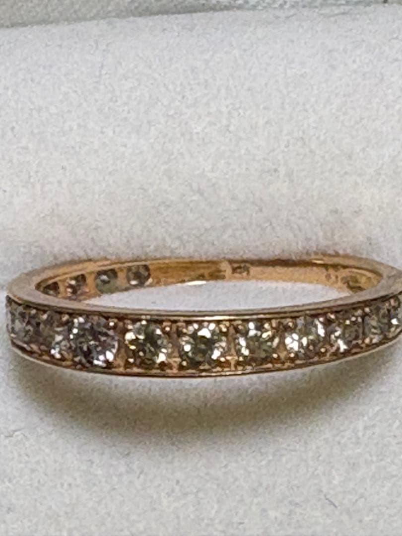 k18 エタニティリング0.7ct