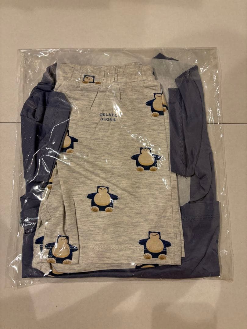 【ポケモンスリープ】カビゴン 接触冷感プリントTシャツ＆ショートパンツセット