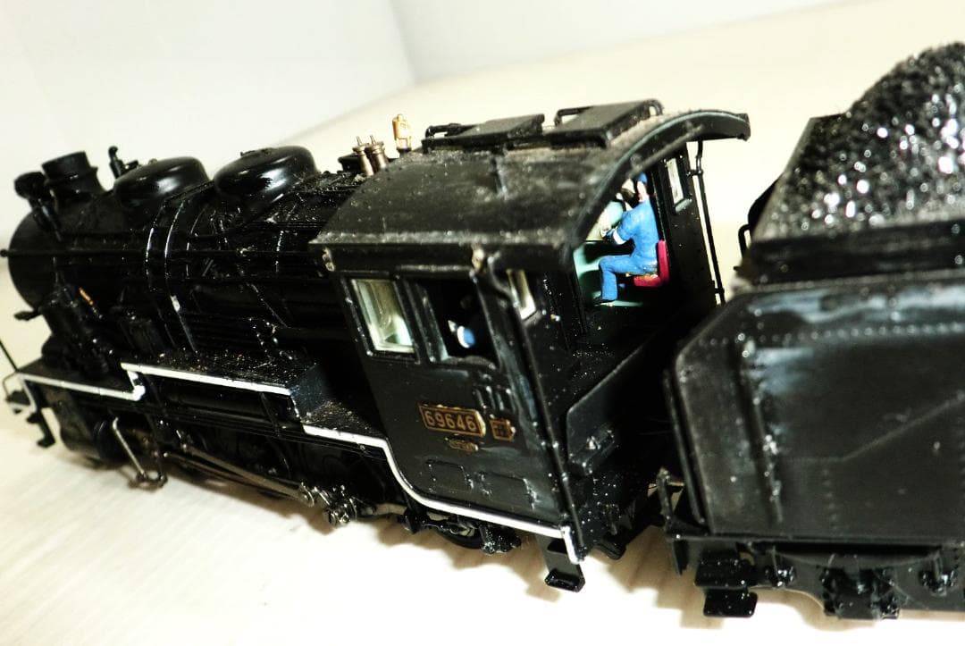 HOゲージ 天賞堂 9600形 デフ無し 走りますがジャンクで・・