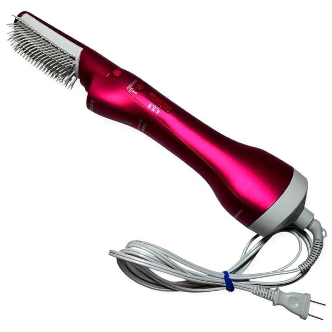 【廃盤】超美品 海外対応 パナソニック くるくるドライヤーEH-KN9Cナノケア