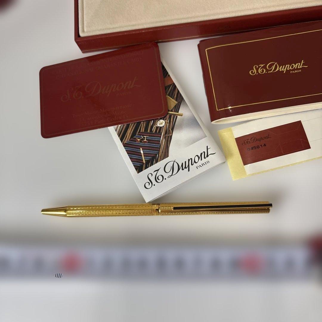 匿名　スピード発送　 S.T. Dupont ゴールドボールペン本体未使用に近い