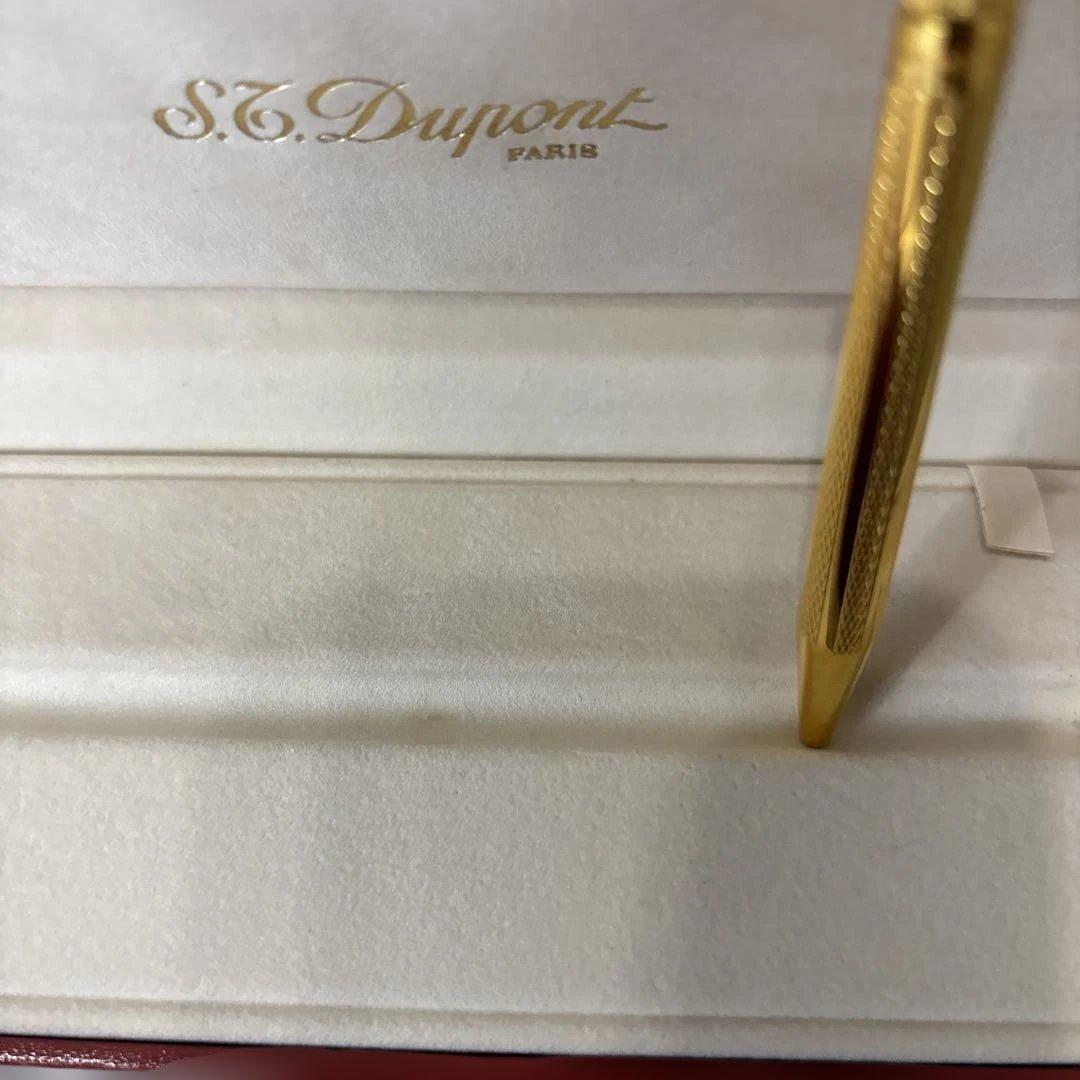 匿名　スピード発送　 S.T. Dupont ゴールドボールペン本体未使用に近い