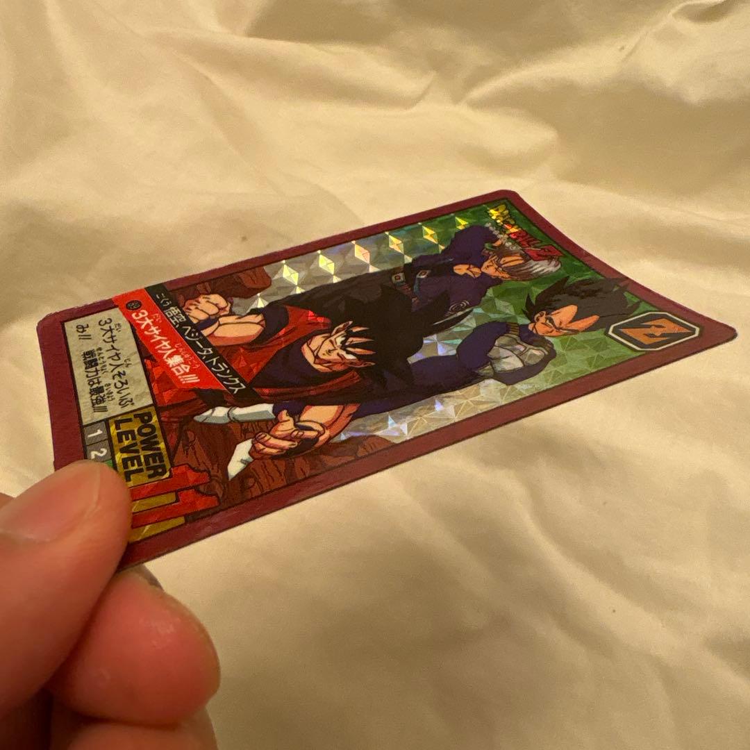美品　カードダス　悟空　ドラゴンボール　89 3大サイア人　レア　希少