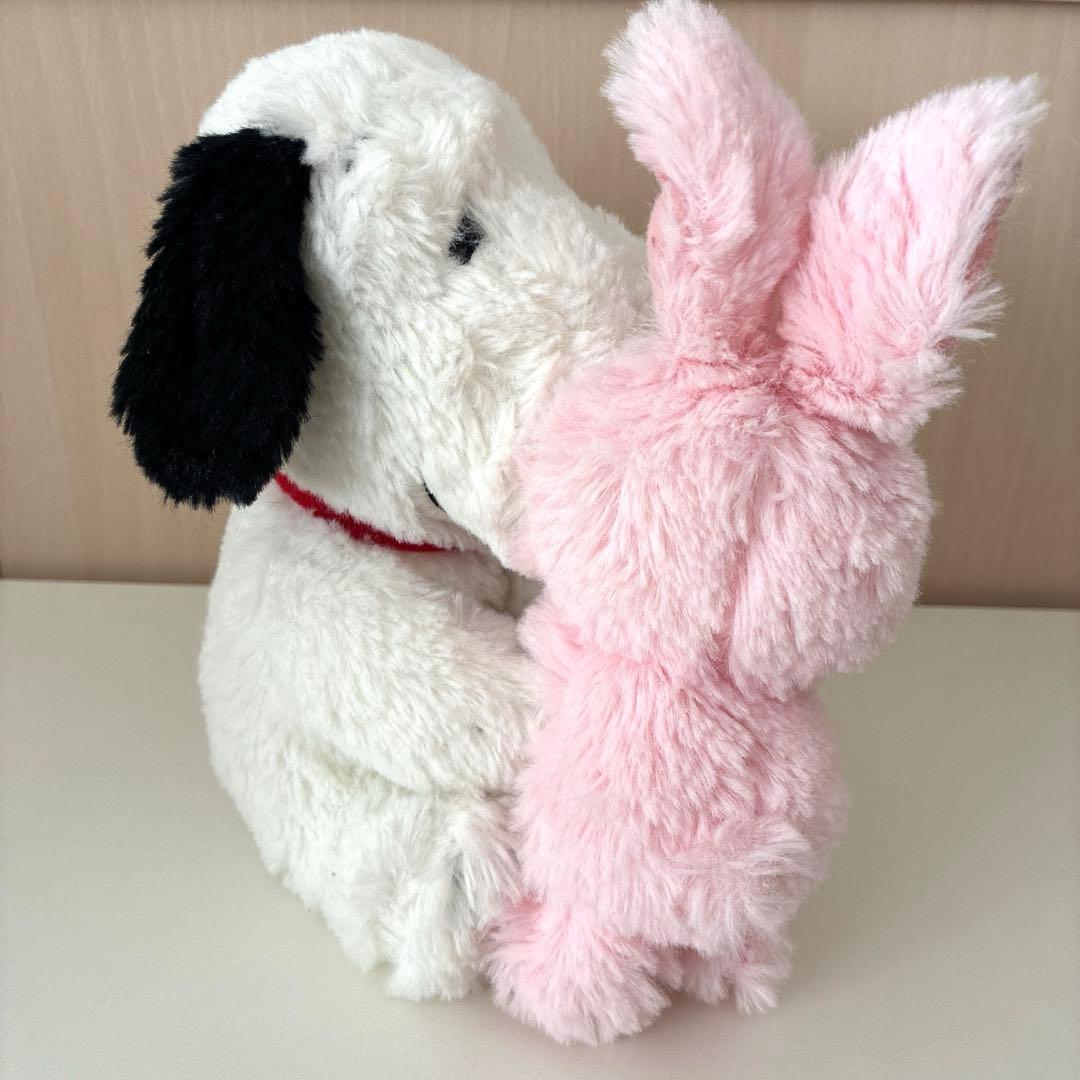 スヌーピータウン ハグ　ラビット　ぬいぐるみ　うさぎ