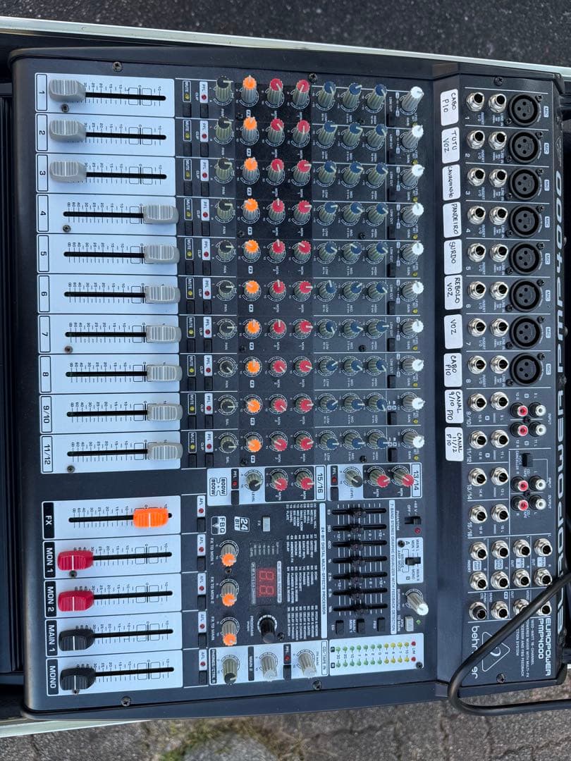 PAセット スピーカー2台 Classic Pro CP15II + ミキサー