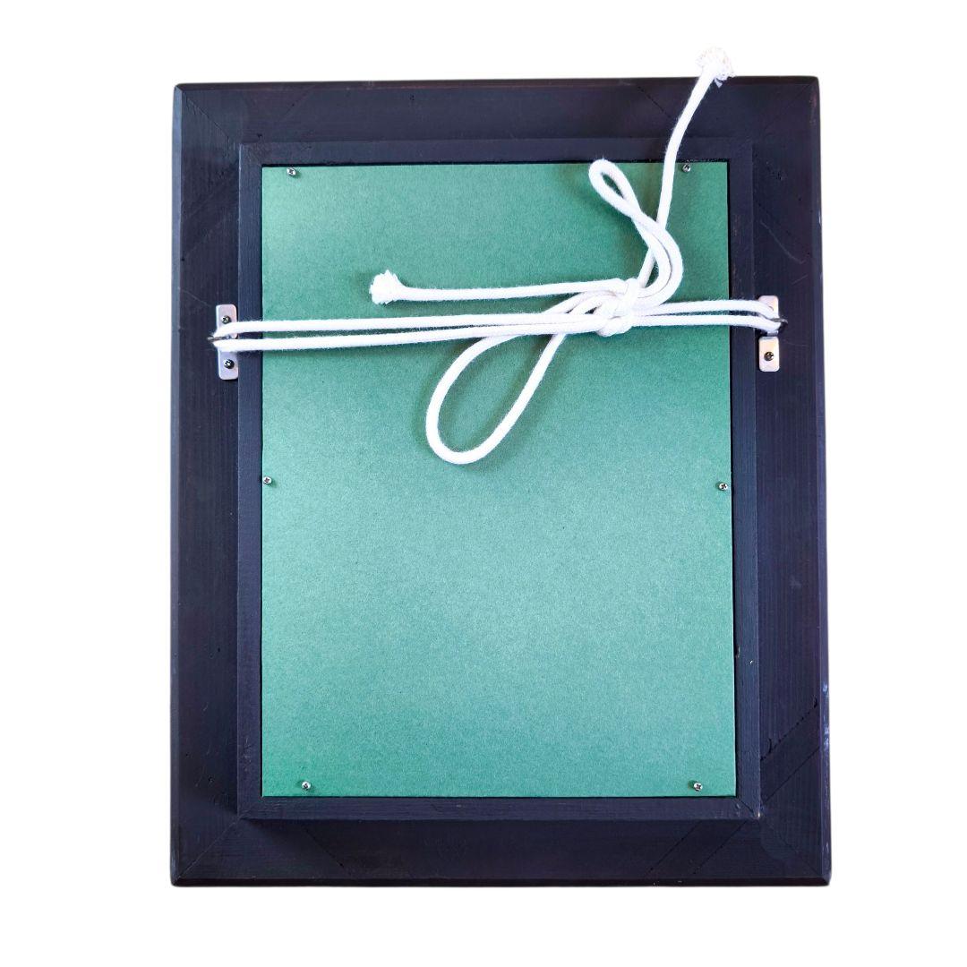 水路 廣畑正剛 絵画 風景画 油彩画 Felgor 金額縁