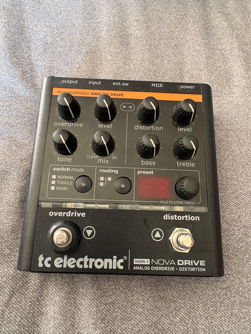 ギター tc electronic NOVA DRIVE NDR-1
