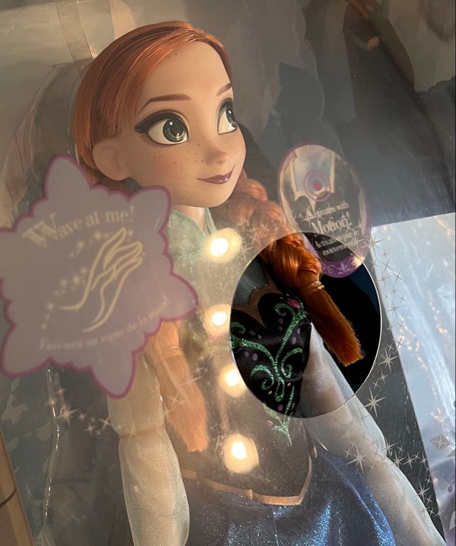 アナ雪 アナ エルサ 人形 シンギングドール オーナメント トートバッグ 未開封