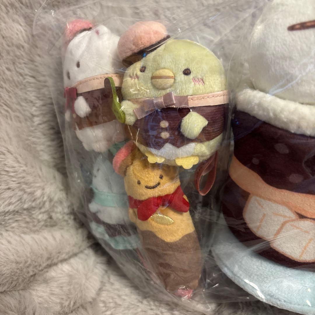 喫茶すみっコでチョコレートフェア　てのりぬいぐるみセット