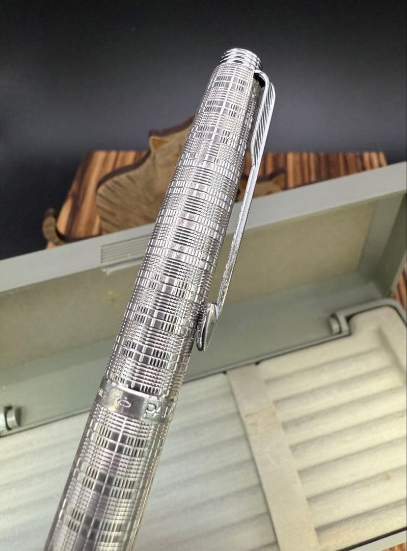 PARKER 万年筆 75 プレイスペンドーム エコセー S.P 14K