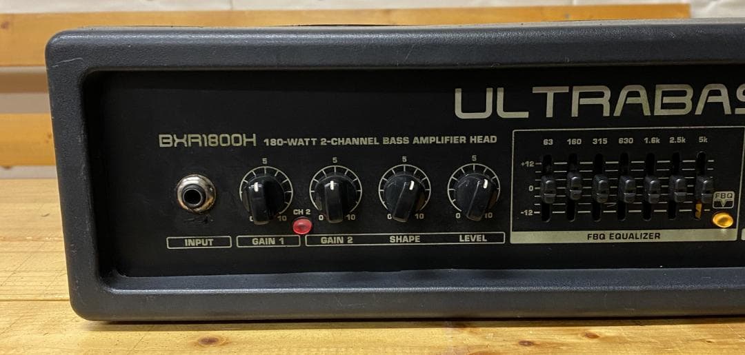 【最終値下げ】Behringer BH1800H ベースヘッド 動作良好