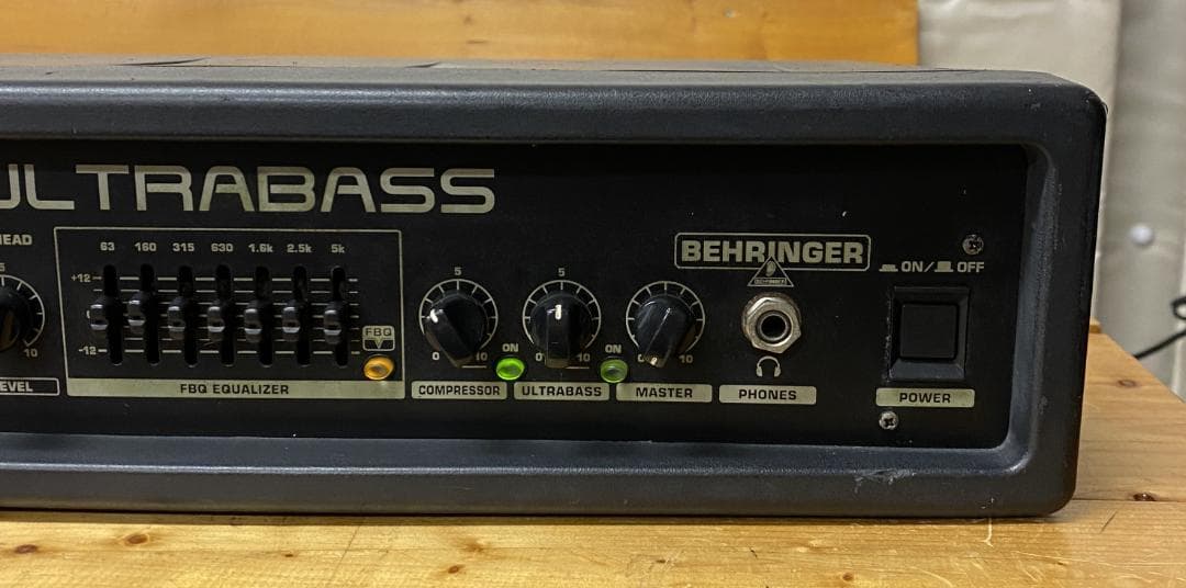 【最終値下げ】Behringer BH1800H ベースヘッド 動作良好