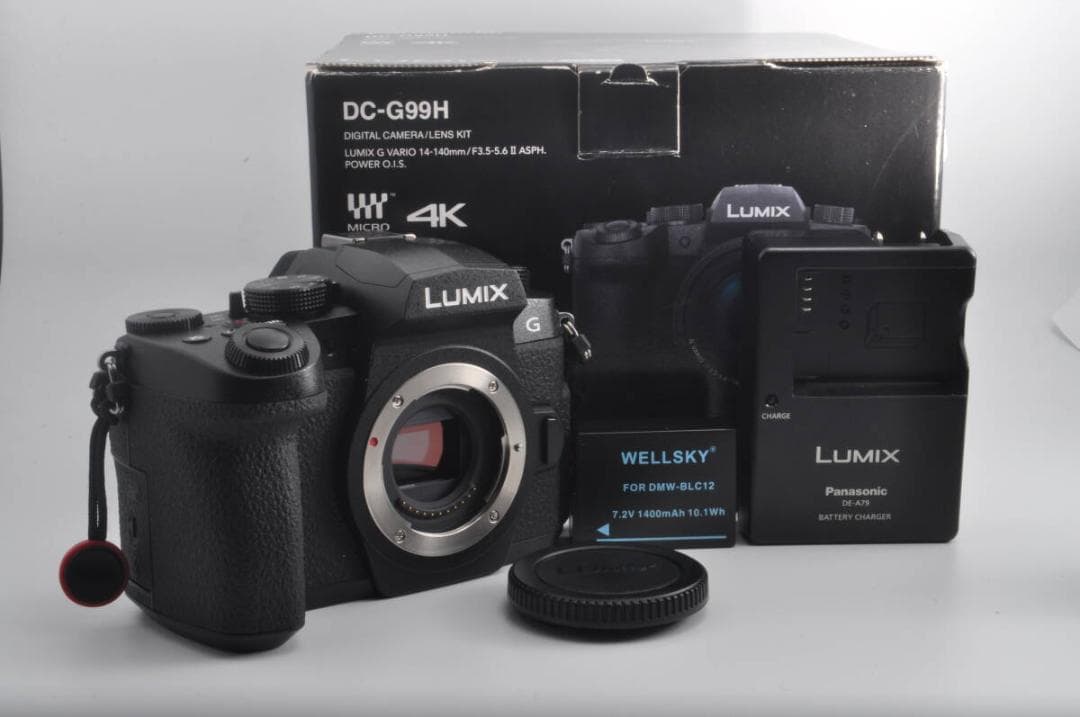 新品級の極上美品 Panasonic LUMIX G99 ボディ DC-G99H