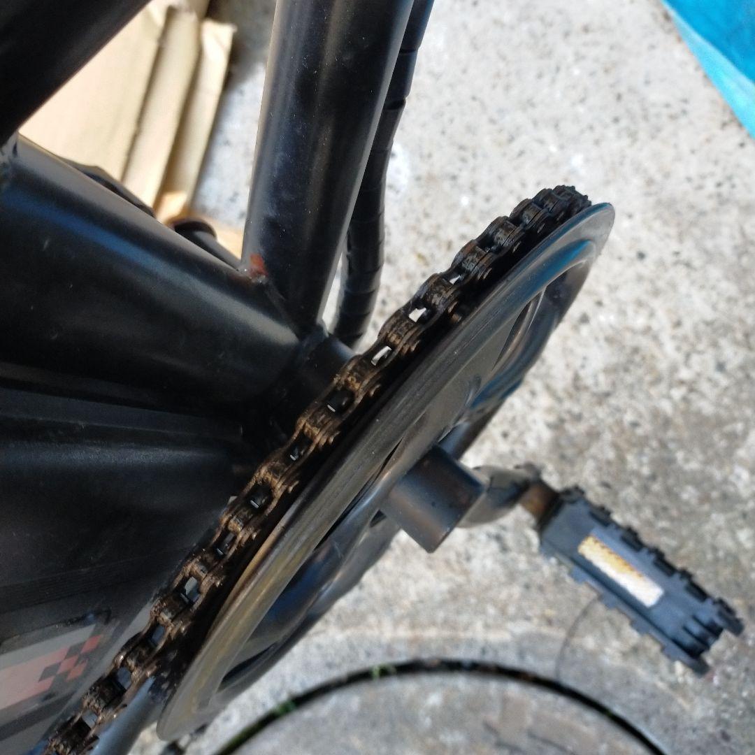 折りたたみ電動自転車 黒