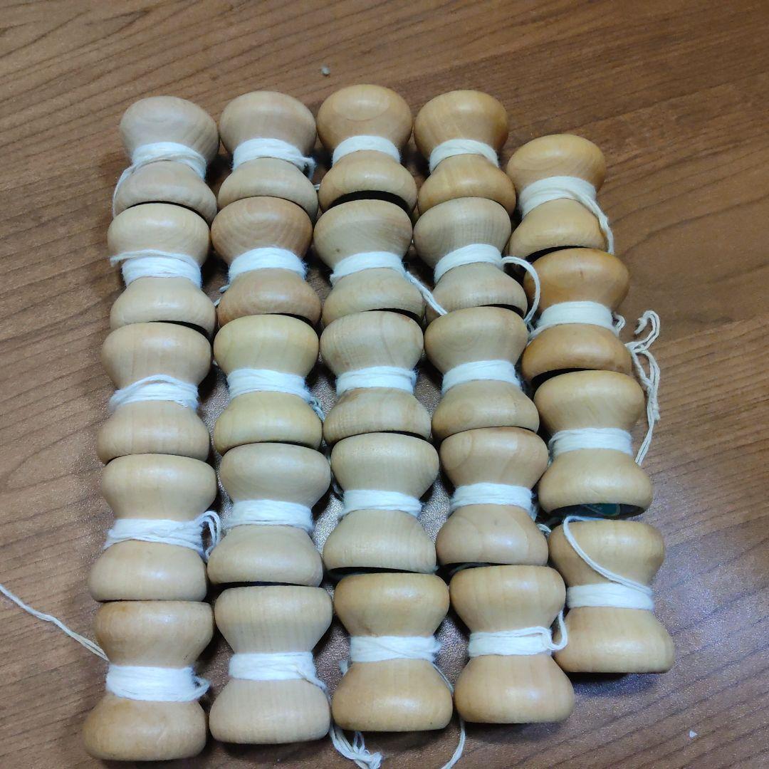 組紐用　重り玉 24個セット 1個約110g(重さにバラつきあり)