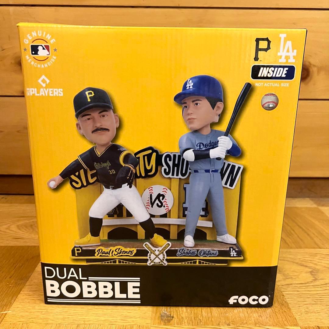 【世界100個限定】大谷翔平 スキーンズ コラボボブルヘッド ドジャース