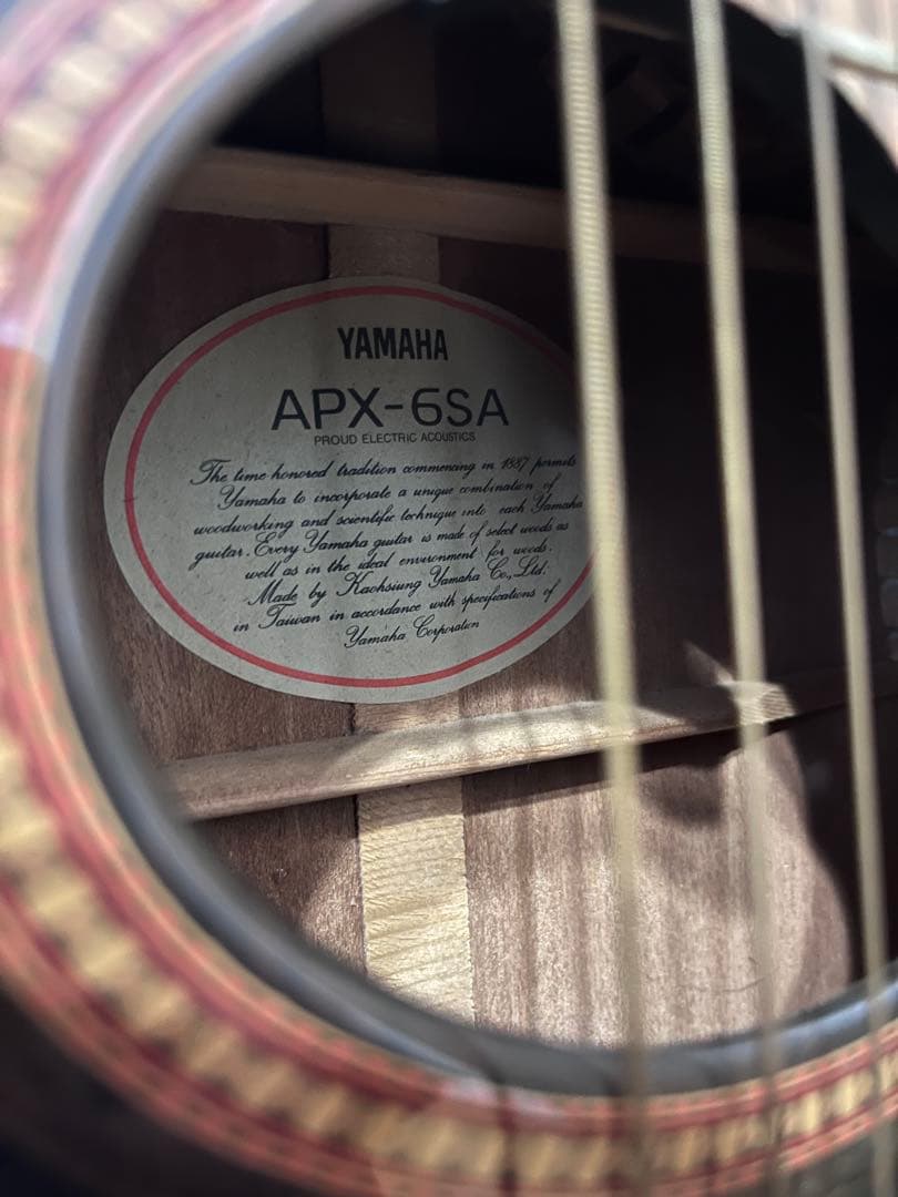 YAMAHA APX-6SA エレキ　アコースティックギター