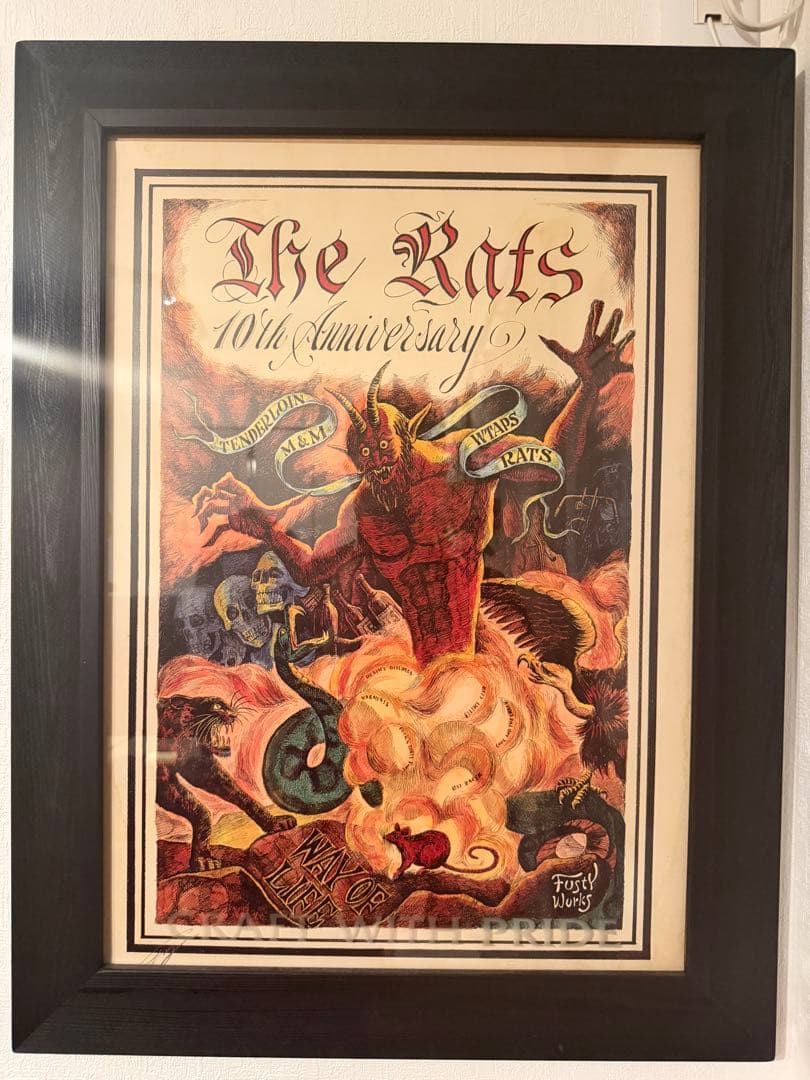 RATS WTAPS TENDERLOIN M&M 限定 コラボ ポスター