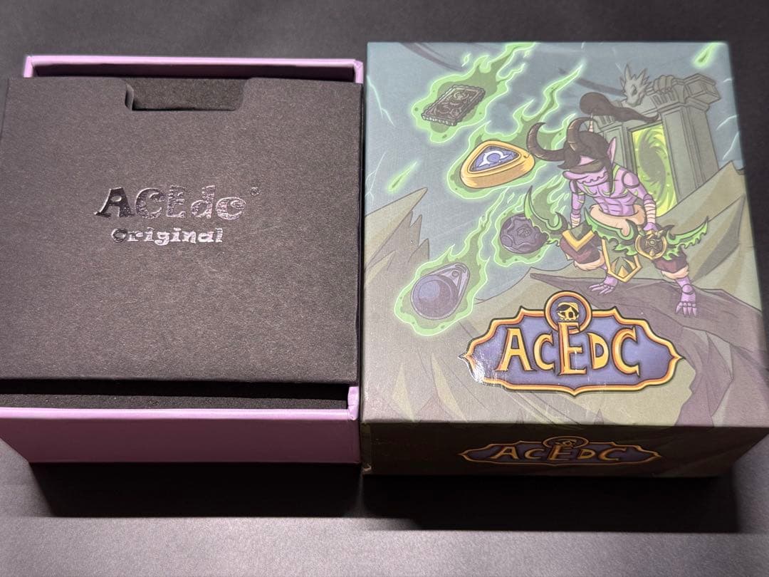 「正規品」ACEdc MILK CAP フィジェットトイ　Ti製　絶版　EDC