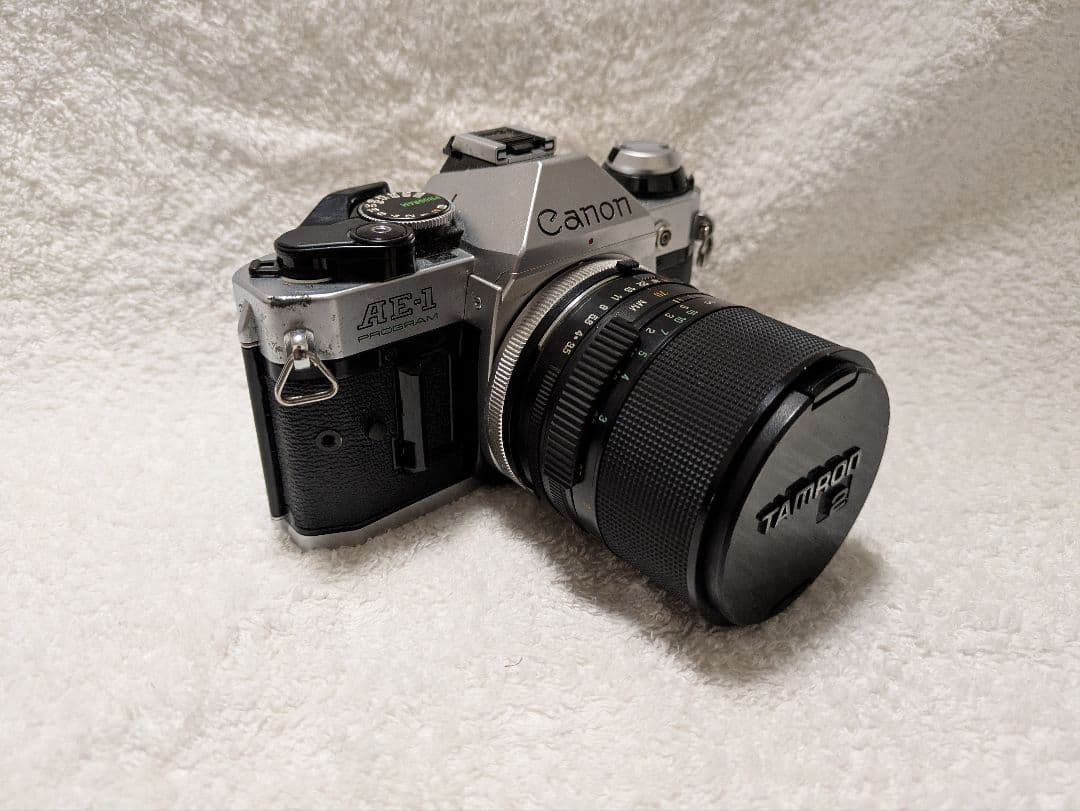 Canon AE-1 フィルムカメラ Tamronレンズ付き