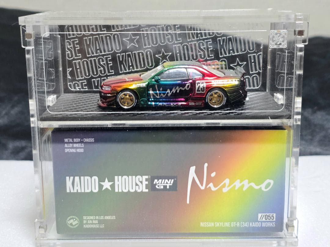 MINIGT LBWK ER34ブラジル限定イベントサイン付き