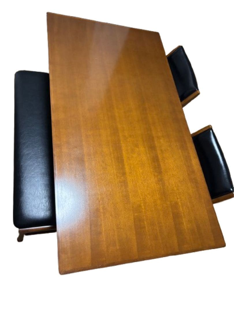 【カリモク60＋】【定番】送料込　ダイニングテーブル　ウォールナット　1500