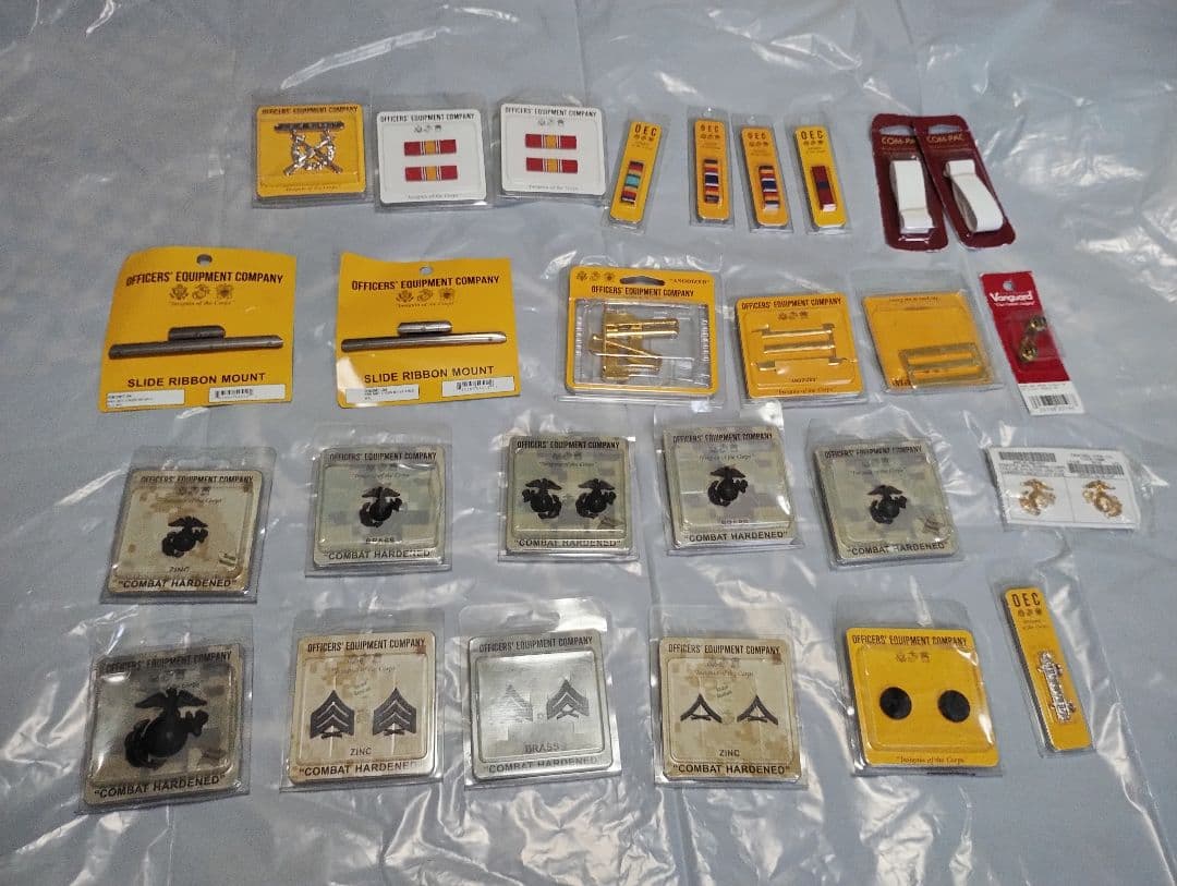 米国海兵隊 階級章など