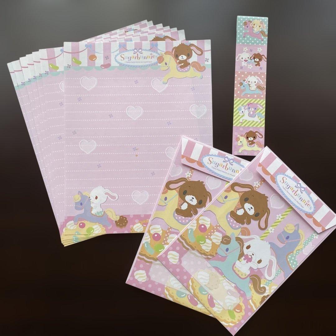 ハローキティ マイメロディ シュガーバニーズ メモ・レターセット・ファイルなど