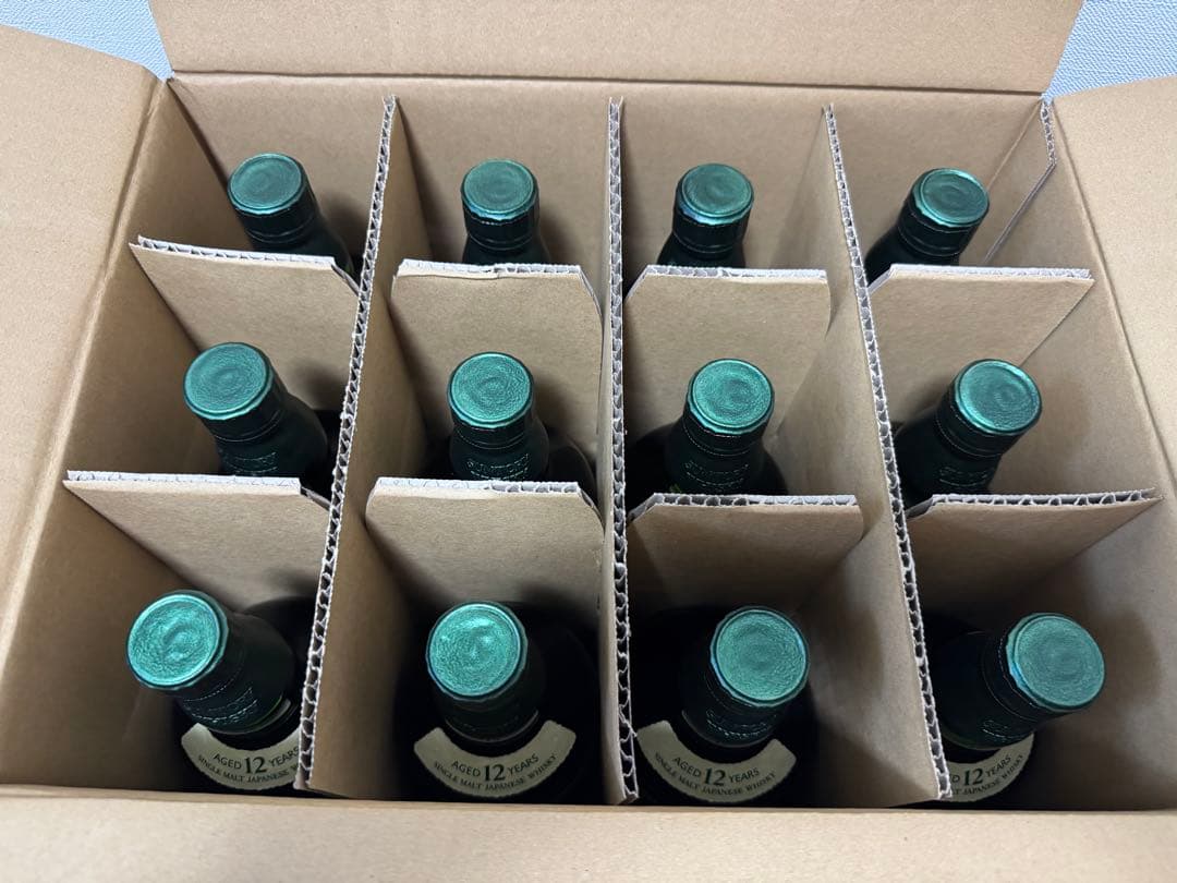 白州12 HAKUSHU 12年 シングルモルトウイスキー 700ml 12本入