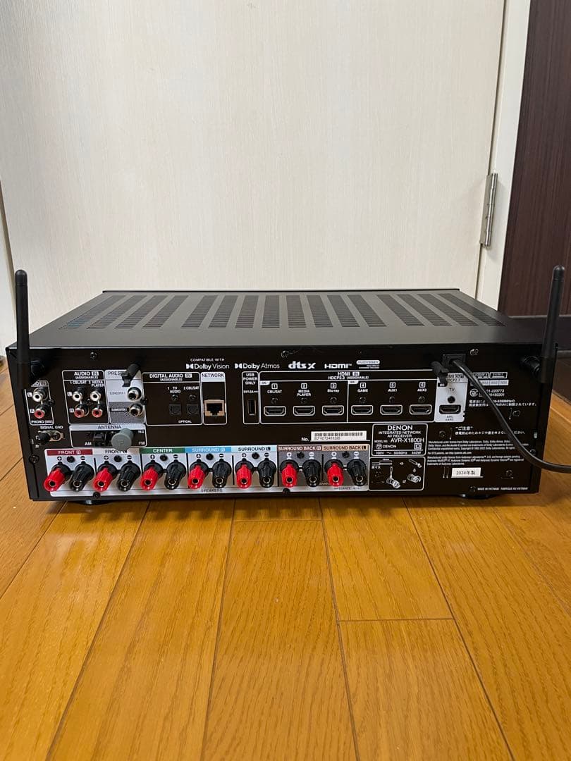 (2024年製) DENON AVR-X1800H
