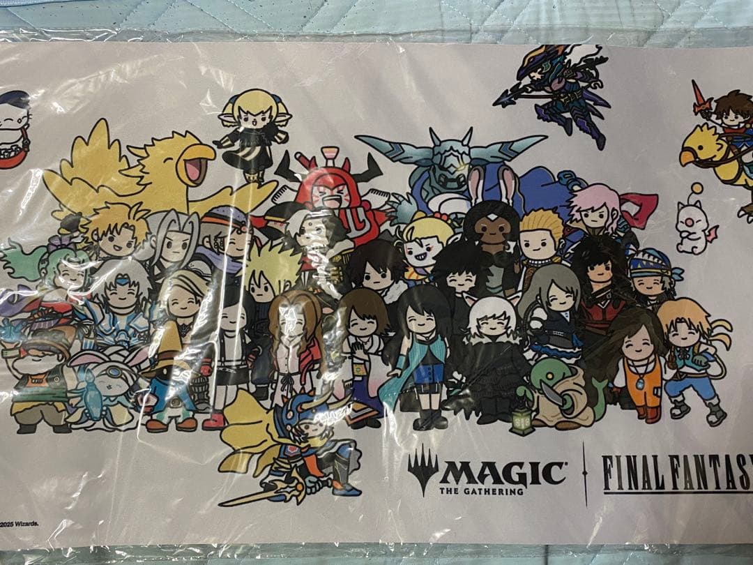mtg プレイマット　ちびキャラ　FF