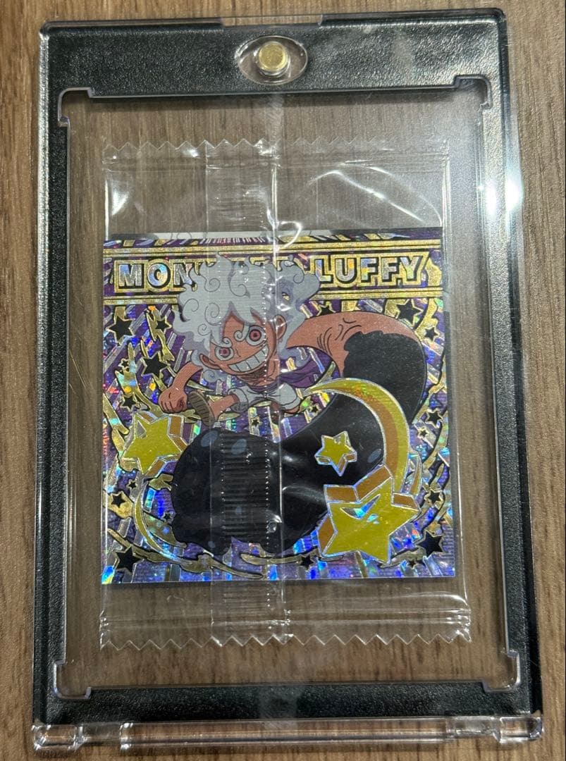 ワンピースウエハース LOG12ゴールドパラ レル USGR ニカルフィ表裏