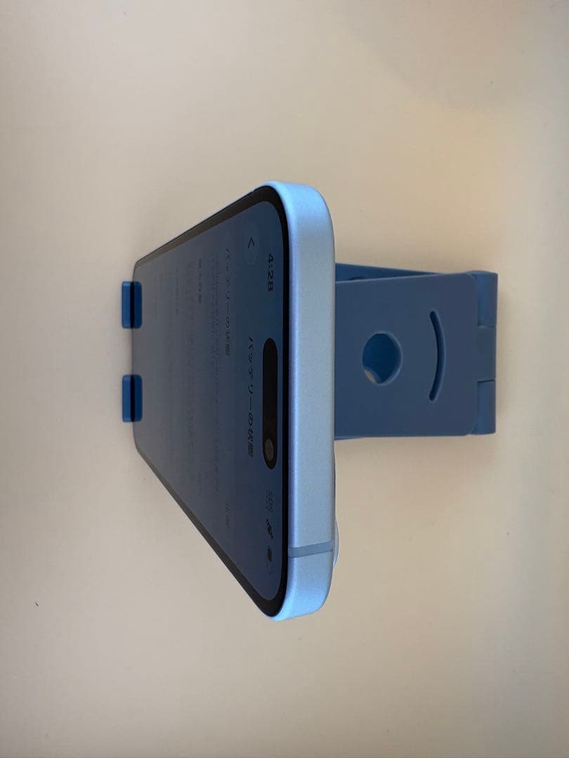 iPhone 15 ブルー 128GBバッテリー純正品85%SIMフリー