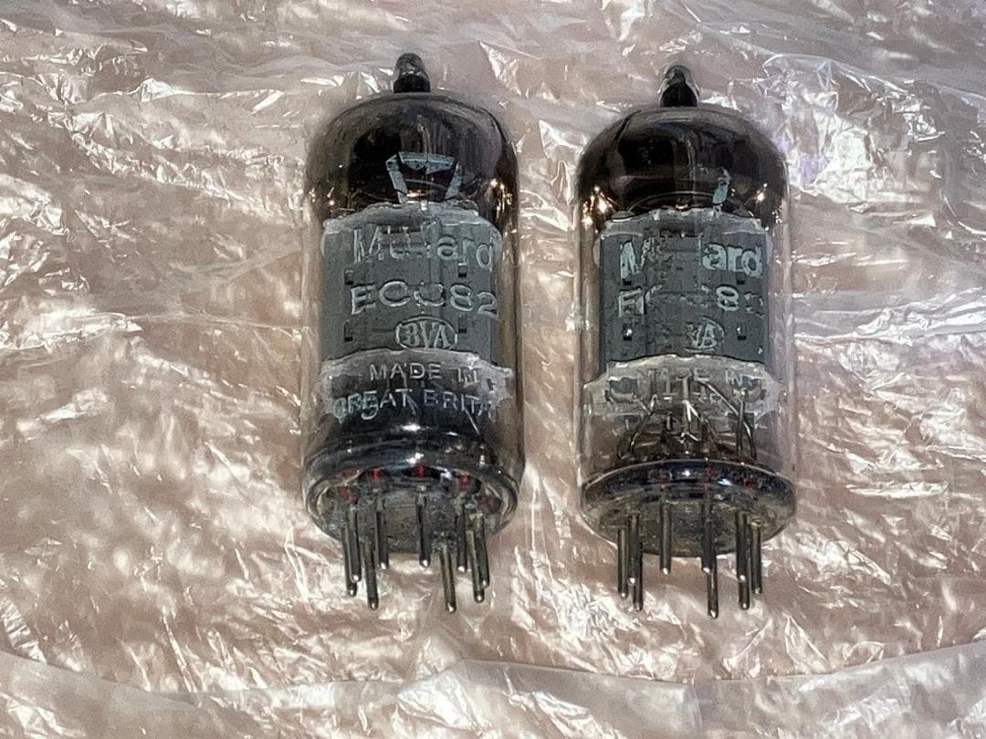 真空管 2本 ムラード ECC82 12AU7 BVA ブリマー 新品？未使用？