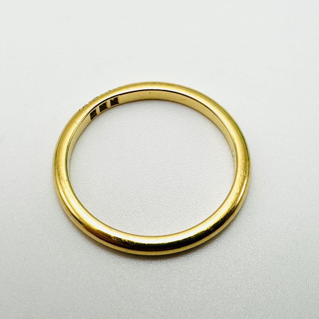 Tiffany フォーエバー　ウェディング　バンドリング　16号　Au750