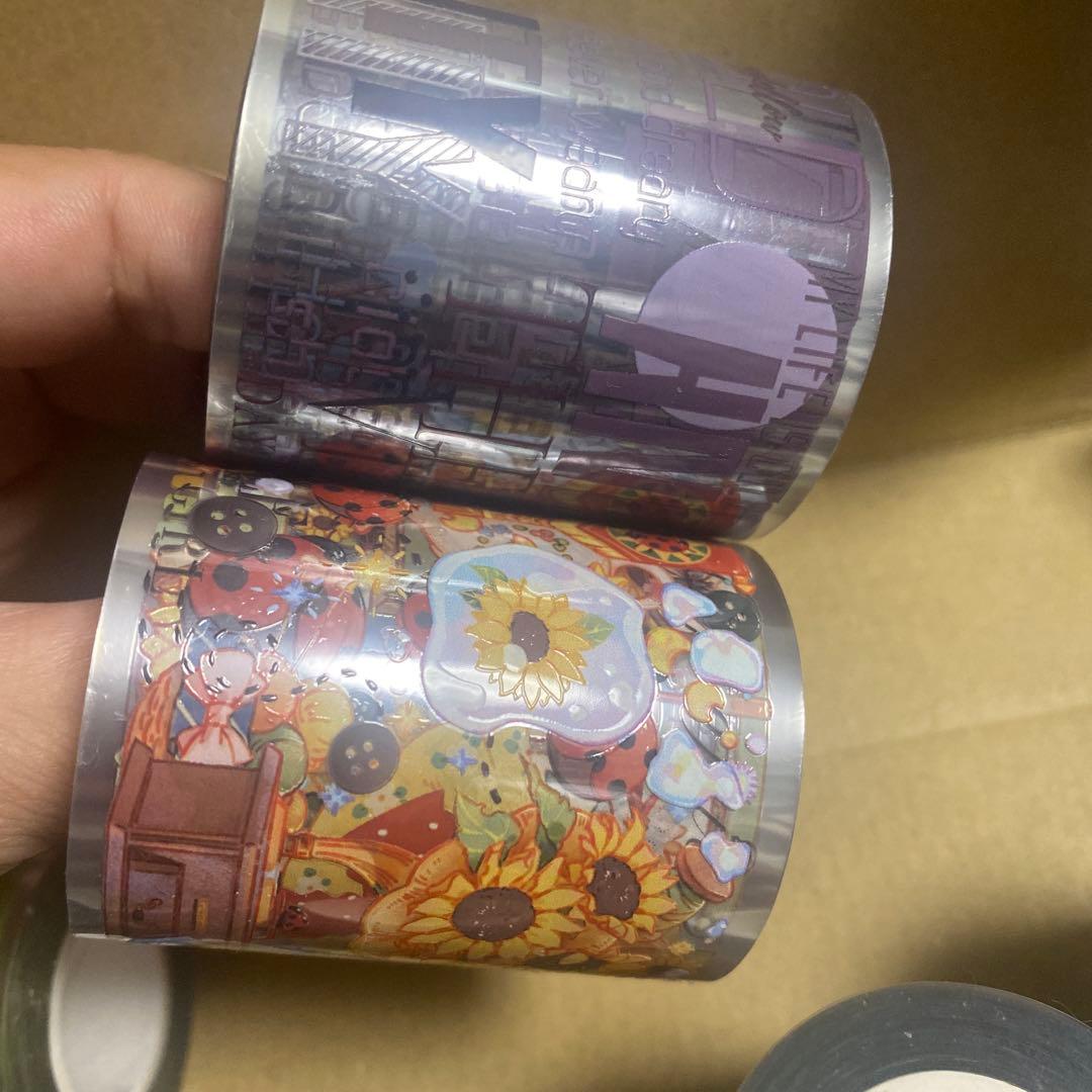 マスキングテープ 人物マステ 中古セット PET まと