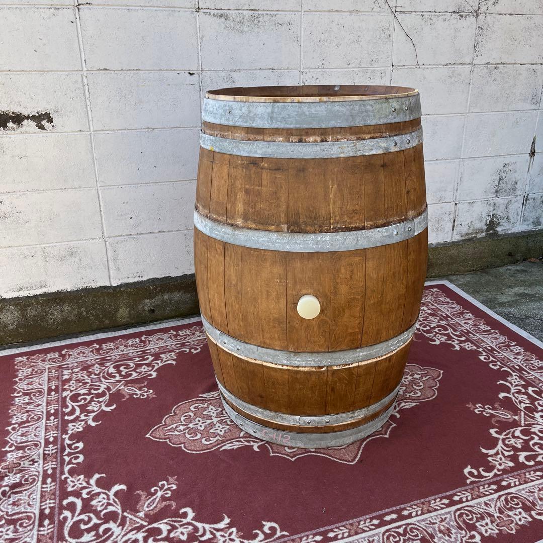 フランス製 ◾️大きなサイズ ワイン樽 店舗什器 テーブル ウイスキー樽 展示台