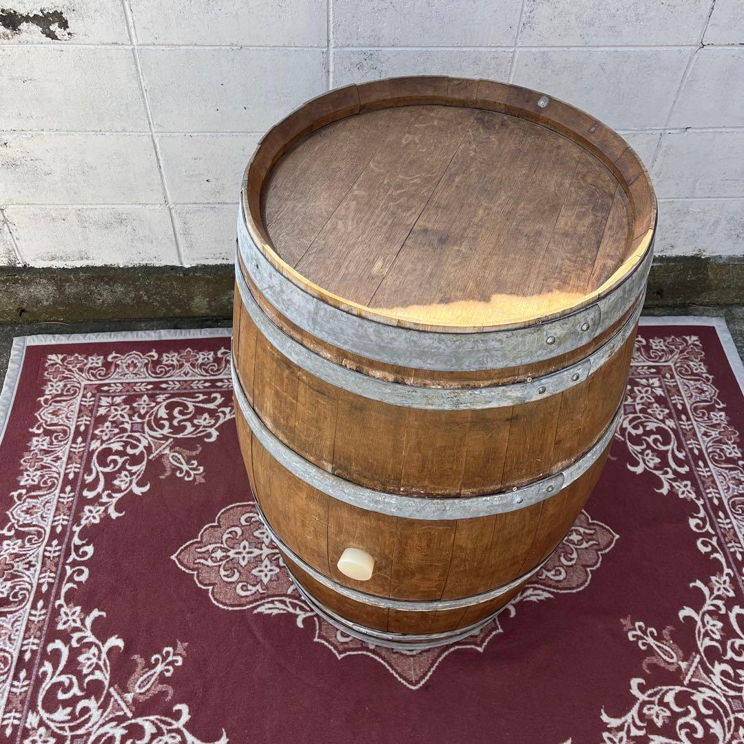 フランス製 ◾️大きなサイズ ワイン樽 店舗什器 テーブル ウイスキー樽 展示台