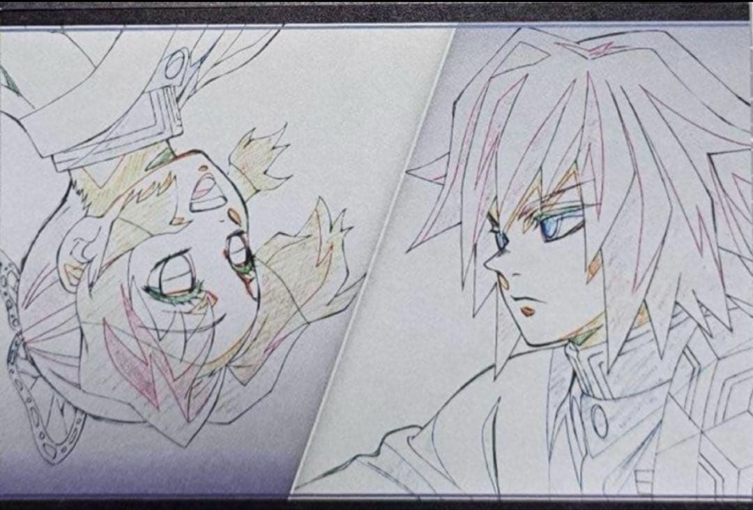 冨岡義勇　胡蝶しのぶ　ダイニングポスター