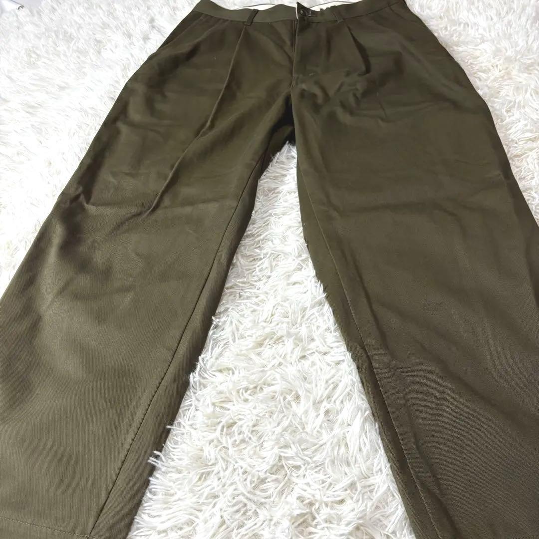 デンハム DENHAM チノパン MIJ CW カーキ 日本製 Mサイズ