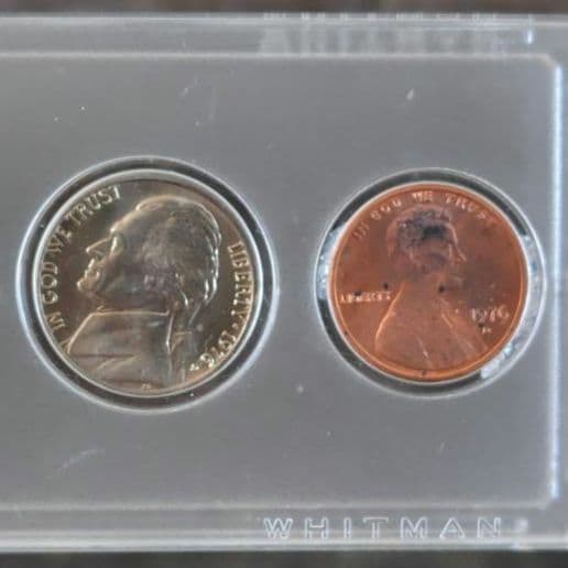 アメリカ6種 旧硬貨 ケース付