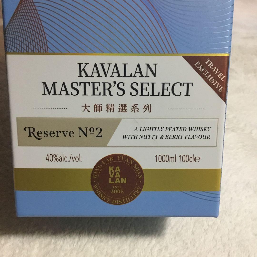 ウイスキー KAVALAN MASTER'S SELECT No.2 1000ml