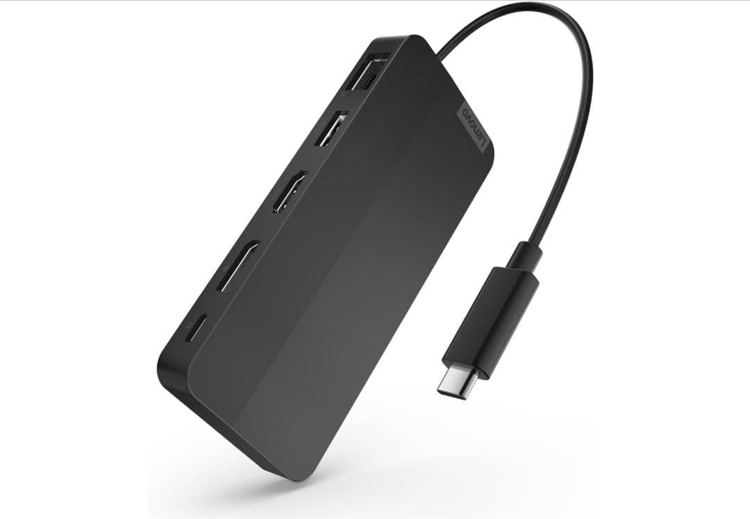 新品　Lenovo USB-C Dual Display Travel Dock