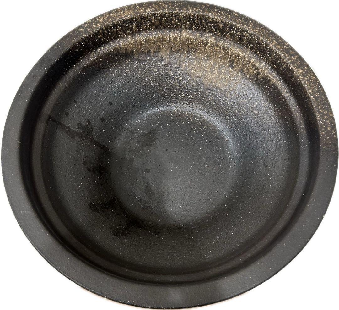 黒色のメダカ鉢 直径約44cm